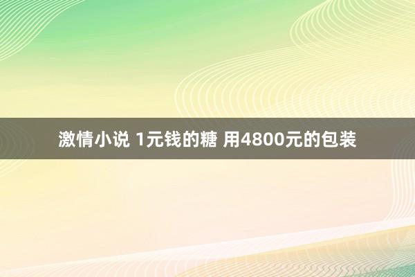 激情小说 1元钱的糖 用4800元的包装