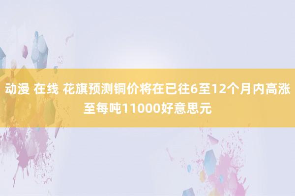 动漫 在线 花旗预测铜价将在已往6至12个月内高涨至每吨11000好意思元