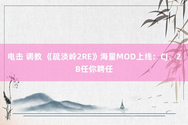 电击 调教 《疏淡岭2RE》海量MOD上线：CJ、2B任你聘任