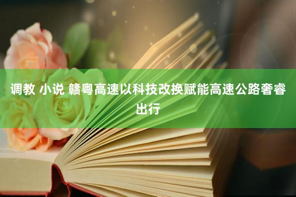 调教 小说 赣粤高速以科技改换赋能高速公路奢睿出行