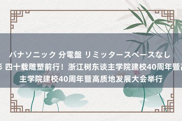 パナソニック 分電盤 リミッタースペースなし 露出・半埋込両用形 四十载雕塑前行！浙江树东谈主学院建校40周年暨高质地发展大会举行