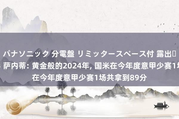 パナソニック 分電盤 リミッタースペース付 露出・半埋込両用形 萨内蒂: 黄金般的2024年， 国米在今年度意甲少赛1场共拿到89分